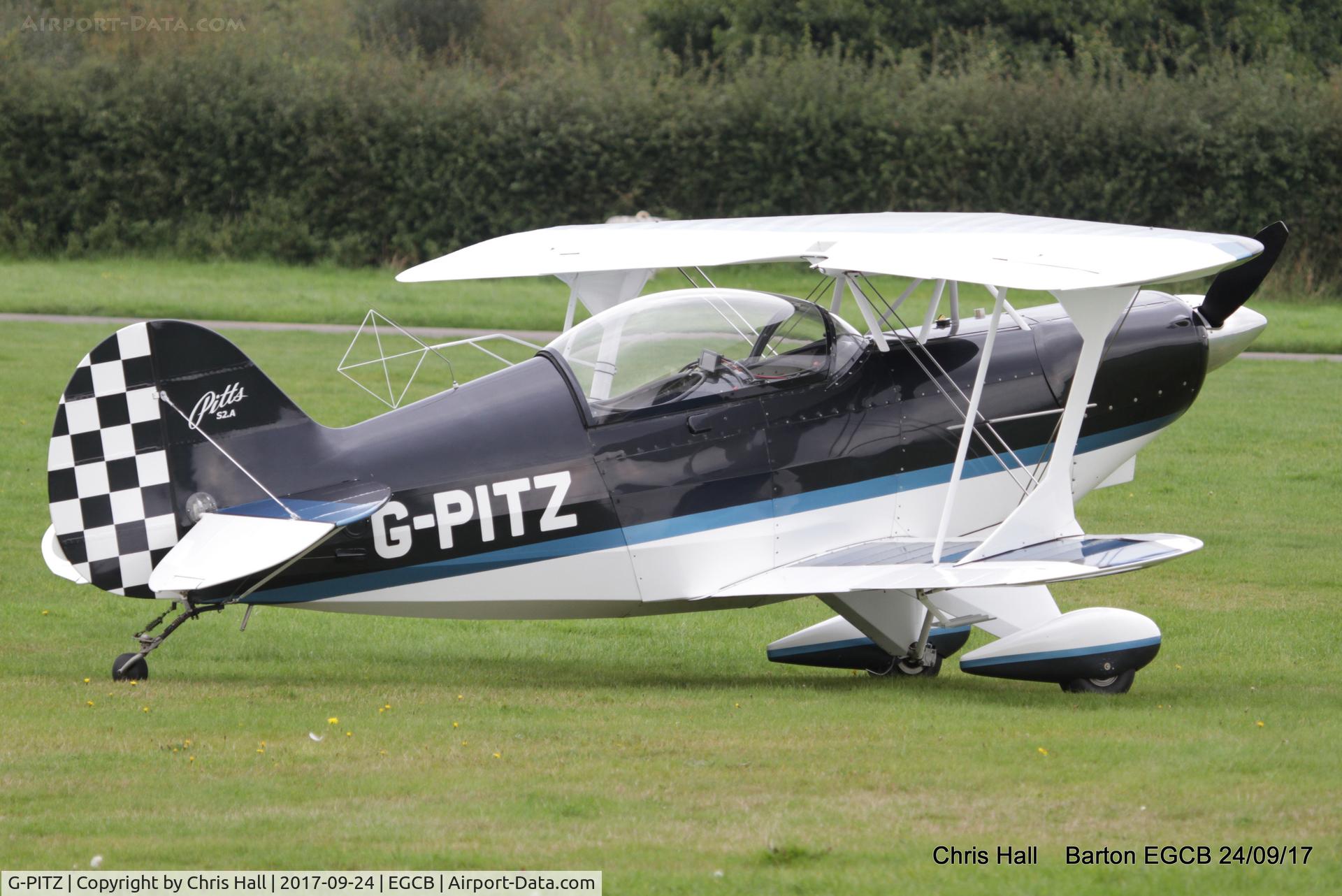 G-PITZ, 1983 Pitts S-2A Special C/N 100ER, at Barton