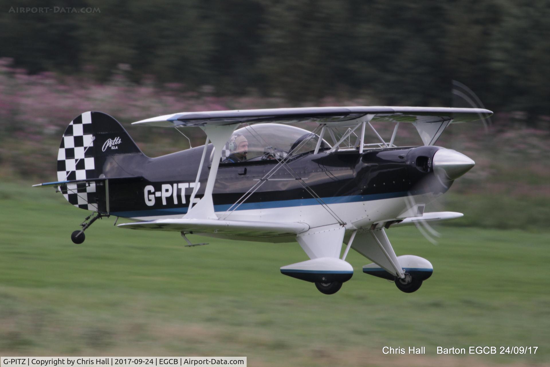 G-PITZ, 1983 Pitts S-2A Special C/N 100ER, at Barton