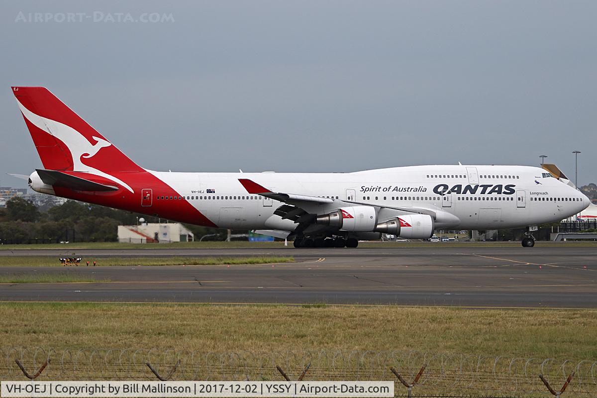 VH-OEJ, 2003 Boeing 747-438/ER C/N 32914, TAXI FROM 34L