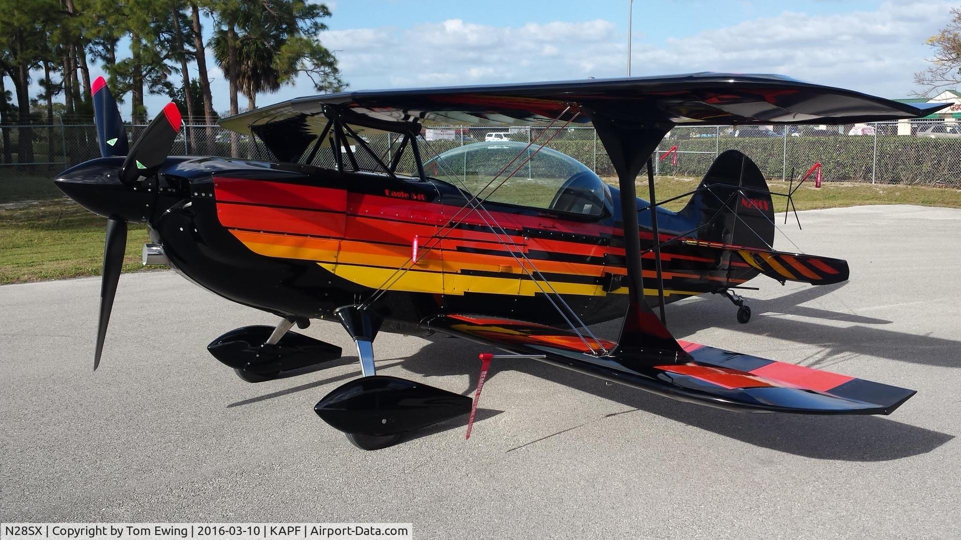 N28SX, 1997 Christen Eagle II C/N 0429B, IO-540-S1A5 engine, MT 3-blade propeller, fuselage lengthened 3