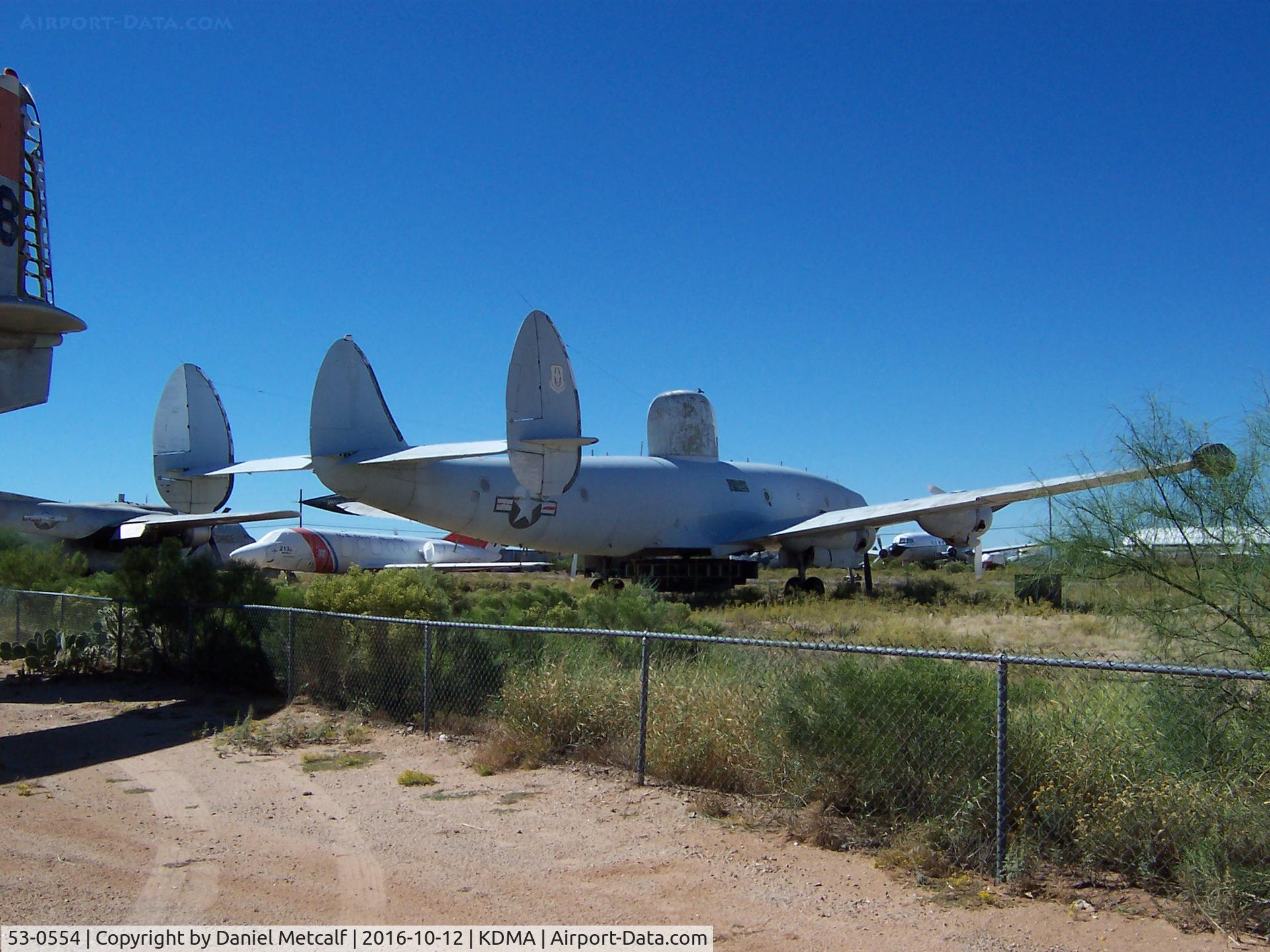 53-0554, 1953 Lockheed EC-121T Warning Star C/N 1049A-4369, Pima Air & Space Museum