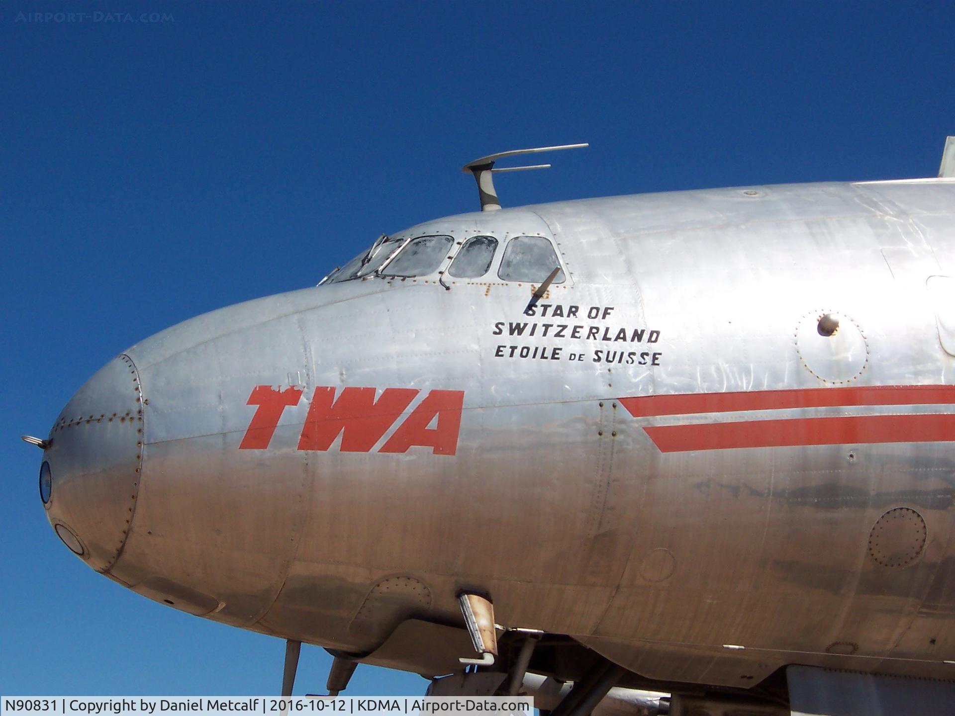 N90831, 1943 Lockheed C-69-1-LO/ l-049 Constellation C/N 049-1970, Pima Air & Space Museum