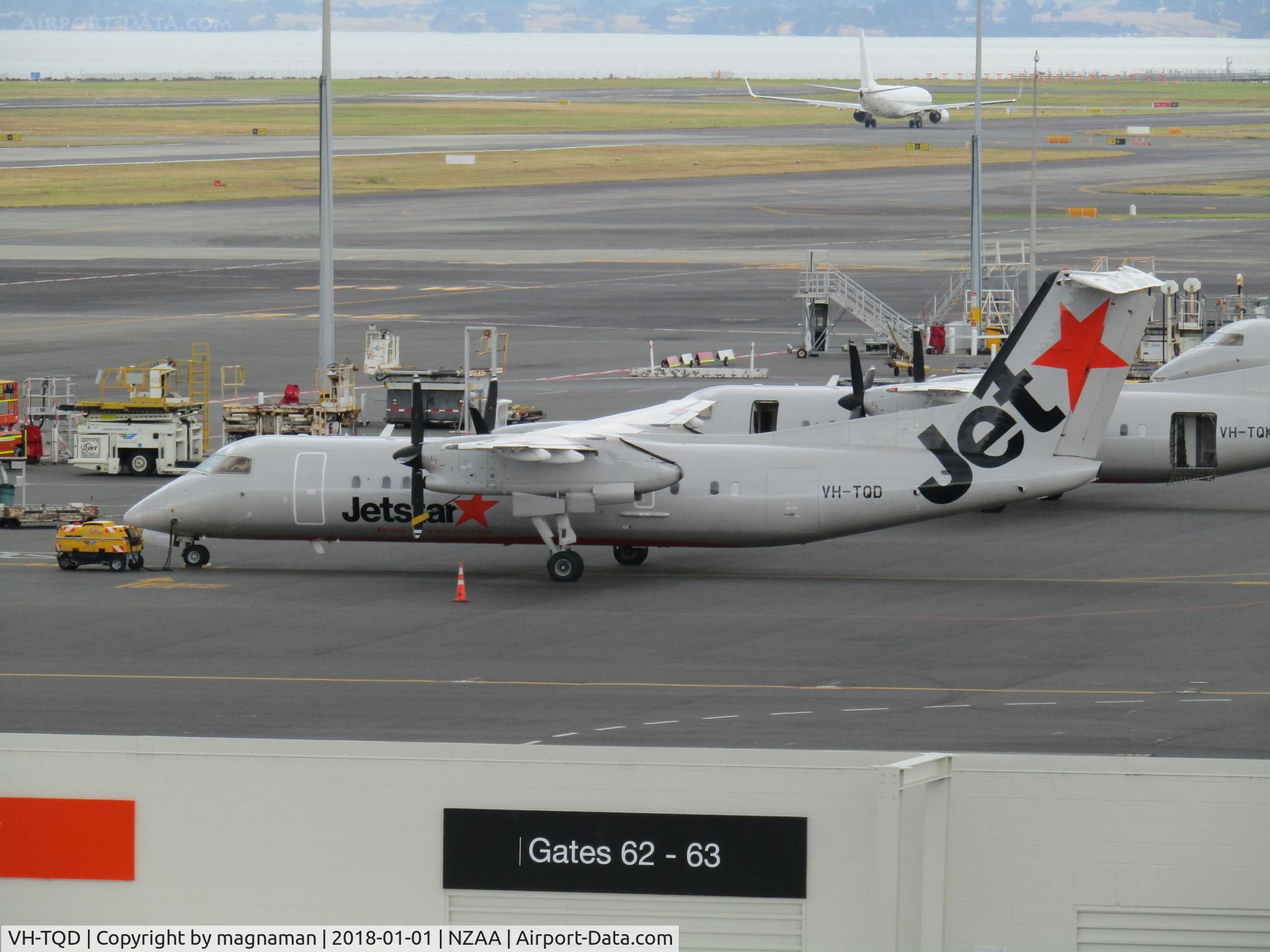 VH-TQD, 2004 De Havilland Canada DHC-8-315 Dash 8 C/N 598, on stand
