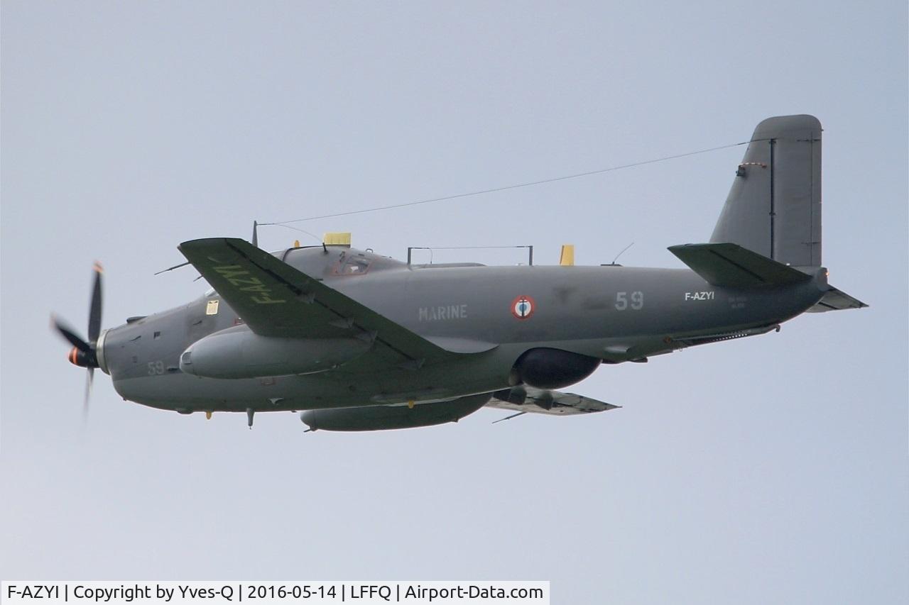F-AZYI, 1959 Breguet Br.1050 Alize C/N 59, Breguet Br.1050 Alize, On display, La Ferté-Alais airfield (LFFQ) Air show 2016