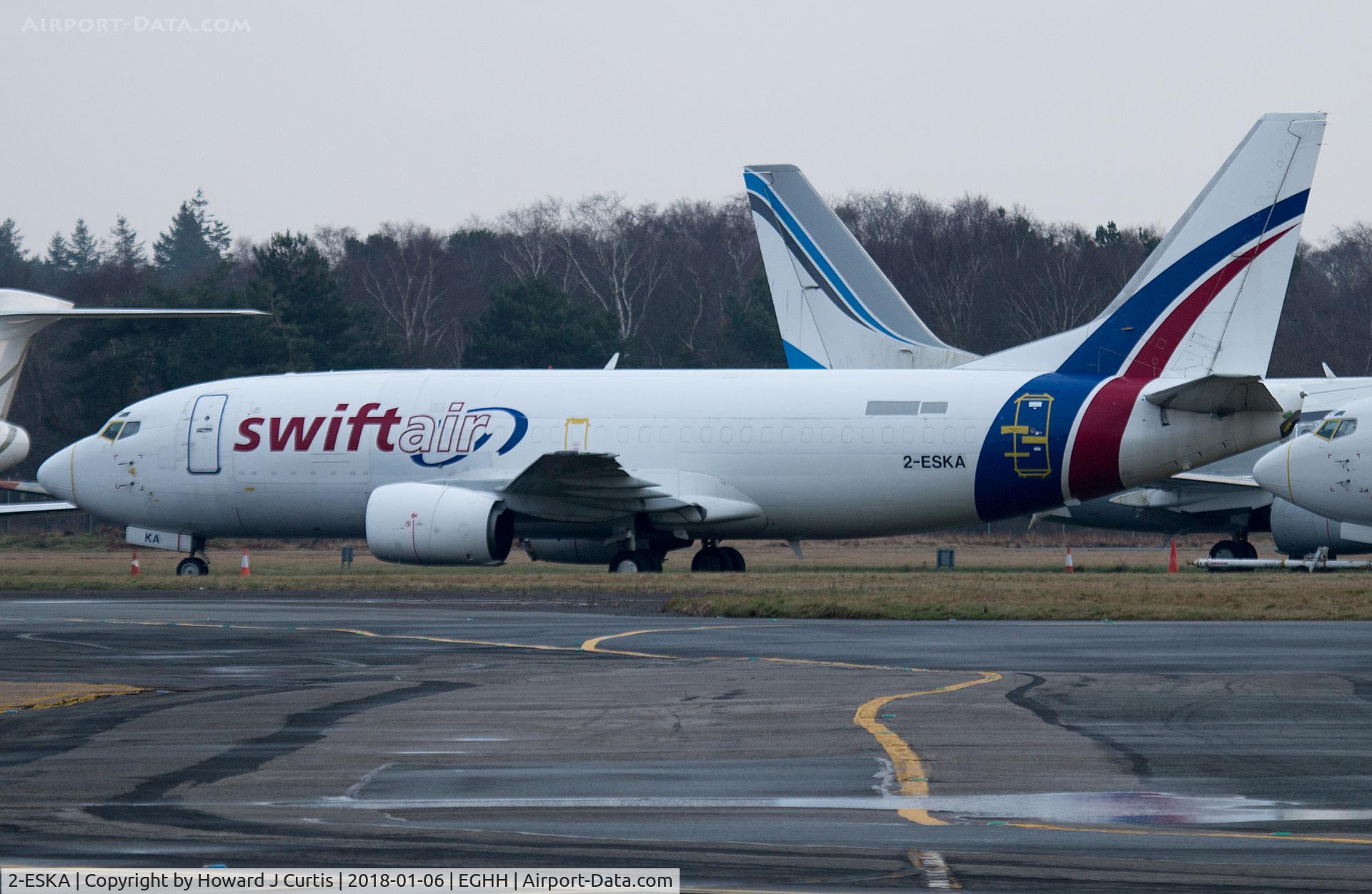 2-ESKA, 1986 Boeing 737-301 C/N 23512, Ex SwiftAir