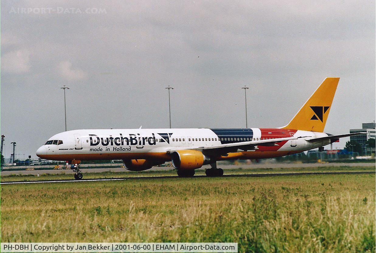 PH-DBH, 1990 Boeing 757-230/SF C/N 24748, Schiphol Amsterdam