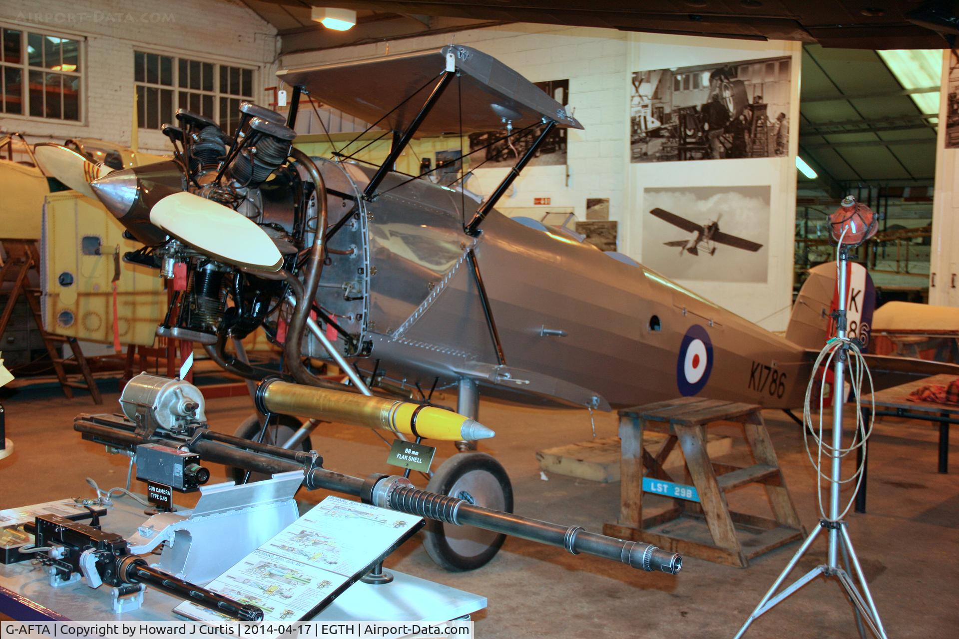 G-AFTA, 1931 Hawker Tomtit Mk1 C/N 30380, Shuttleworth Trust