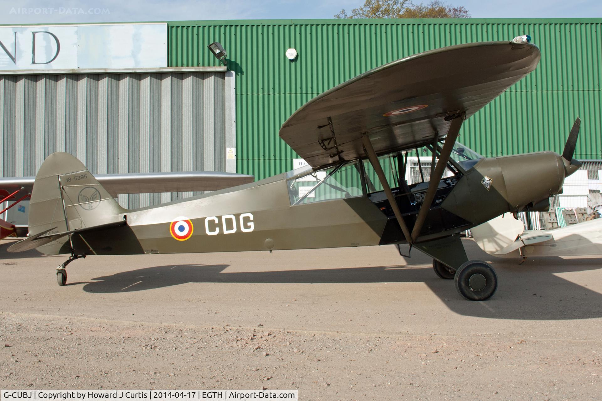 G-CUBJ, 1956 Piper L-18C Super Cub (PA-18-95) C/N 18-5395, Shuttleworth Trust