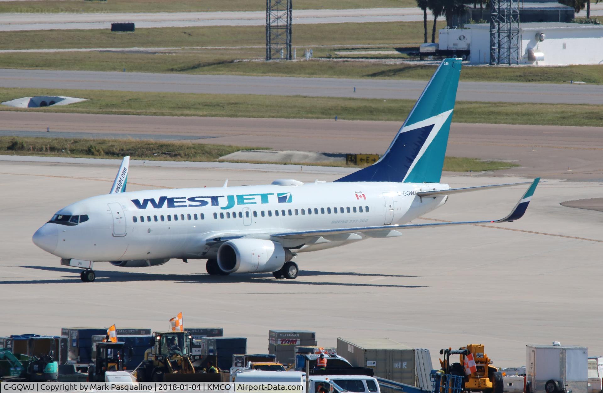 C-GQWJ, 2007 Boeing 737-7CT C/N 35505, Boeing 737-700