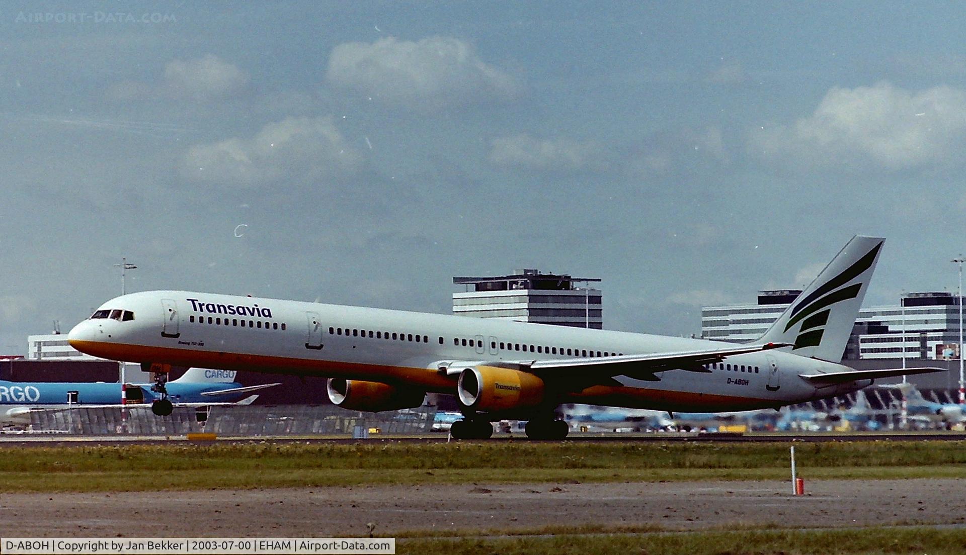 D-ABOH, 1999 Boeing 757-330 C/N 30030, Transavia Schiphol Amsterdam