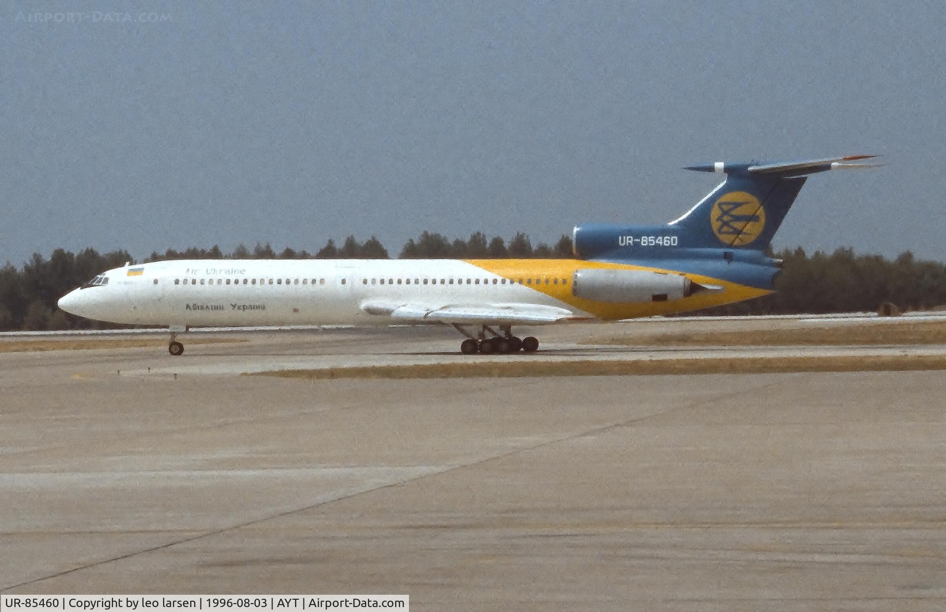 UR-85460, 1980 Tupolev Tu-154B-2 C/N 80A460, Antalya 3.8.1996