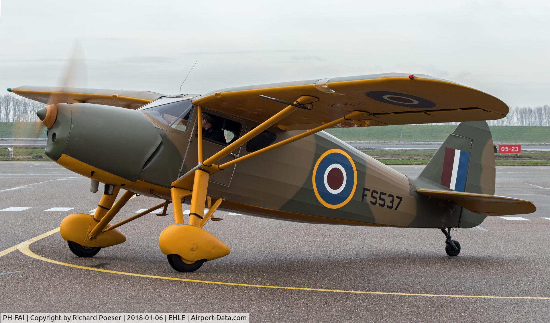 PH-FAI, 1939 Fairchild UC-61A Argus II (24W-41A) C/N 418, Lelystad