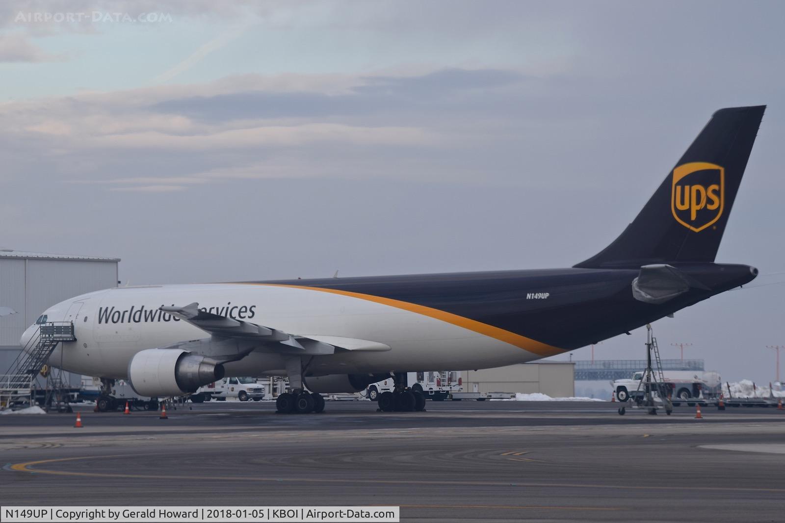 N149UP, 2003 Airbus A300F4-622R C/N 832, Parked on the UPS ramp.