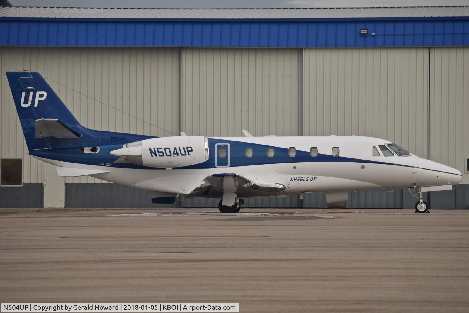N504UP, 2003 Cessna 560XL C/N 560-5324, Parked on the north GA ramp.