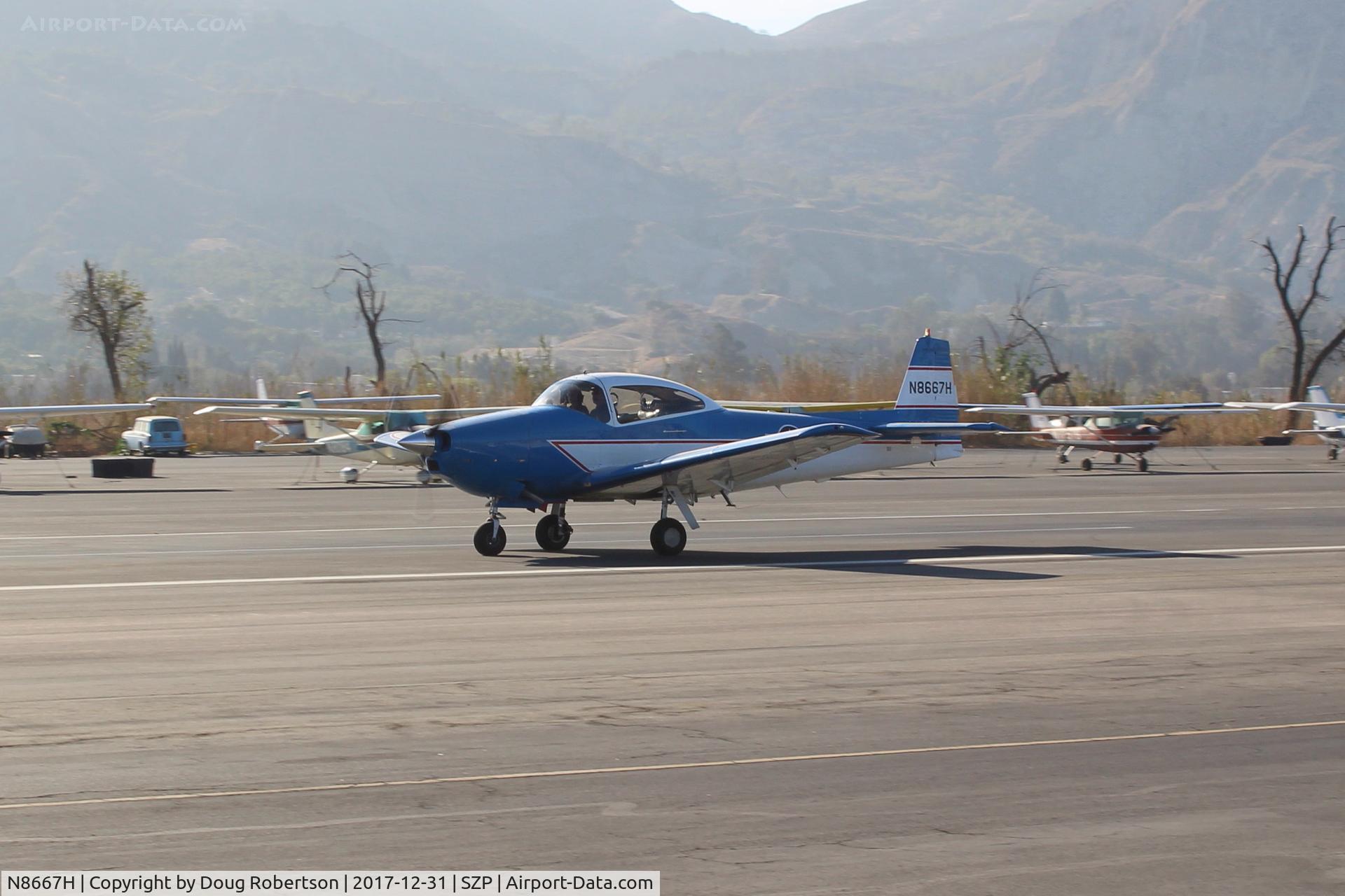 N8667H, 1947 North American Navion C/N NAV-4-667, 1947 North American NAVION, Continental IO-520 285 Hp upgrade, landing roll Rwy 04