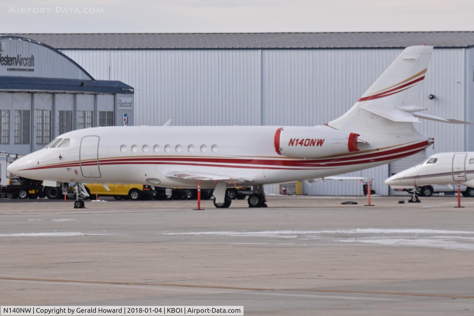 N140NW, 2005 Dassault Falcon 2000 C/N 224, Parked on south GA ramp.
