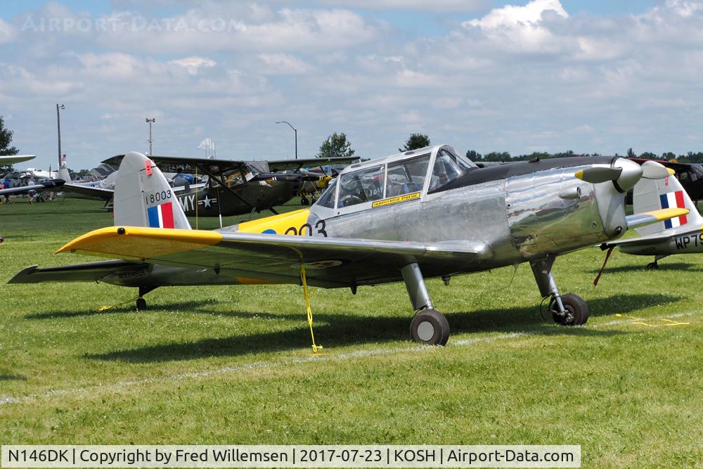 N146DK, De Havilland DHC-1 Chipmunk T.10 C/N C1/0103, 