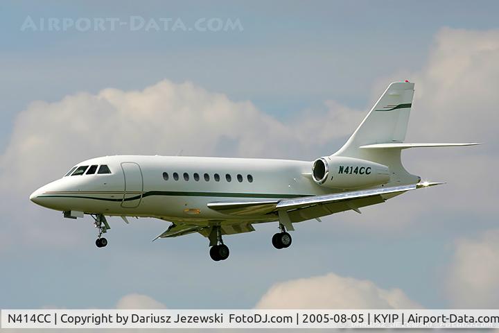N414CC, 2002 Dassault Falcon 2000 C/N 206, Dassault Falcon 2000  C/N 206, N414CC