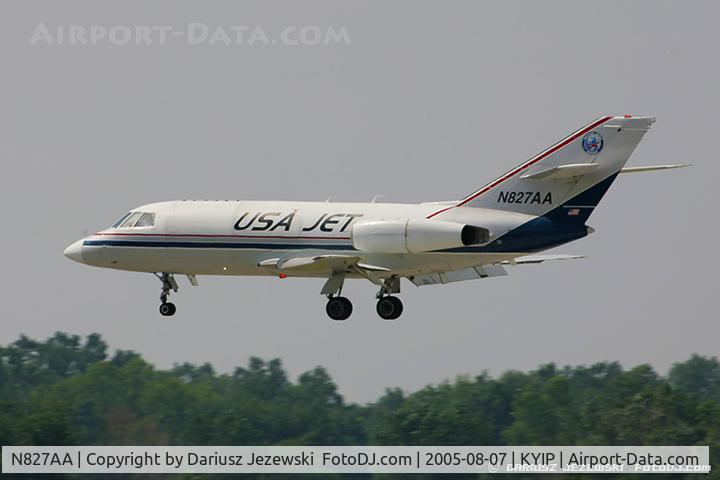 N827AA, 1974 Dassault Falcon 20E C/N 298, Dassault Fan Jet Falcon (20E) C/N 298, N827AA