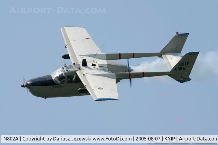 N802A, 1968 Cessna O-2A (M337B) Super Skymaster Super Skymaster C/N 337M-0174, Cessna M337B (O-2A Super Skymaster)  C/N 337M0174 - Robert Shafer, N802A