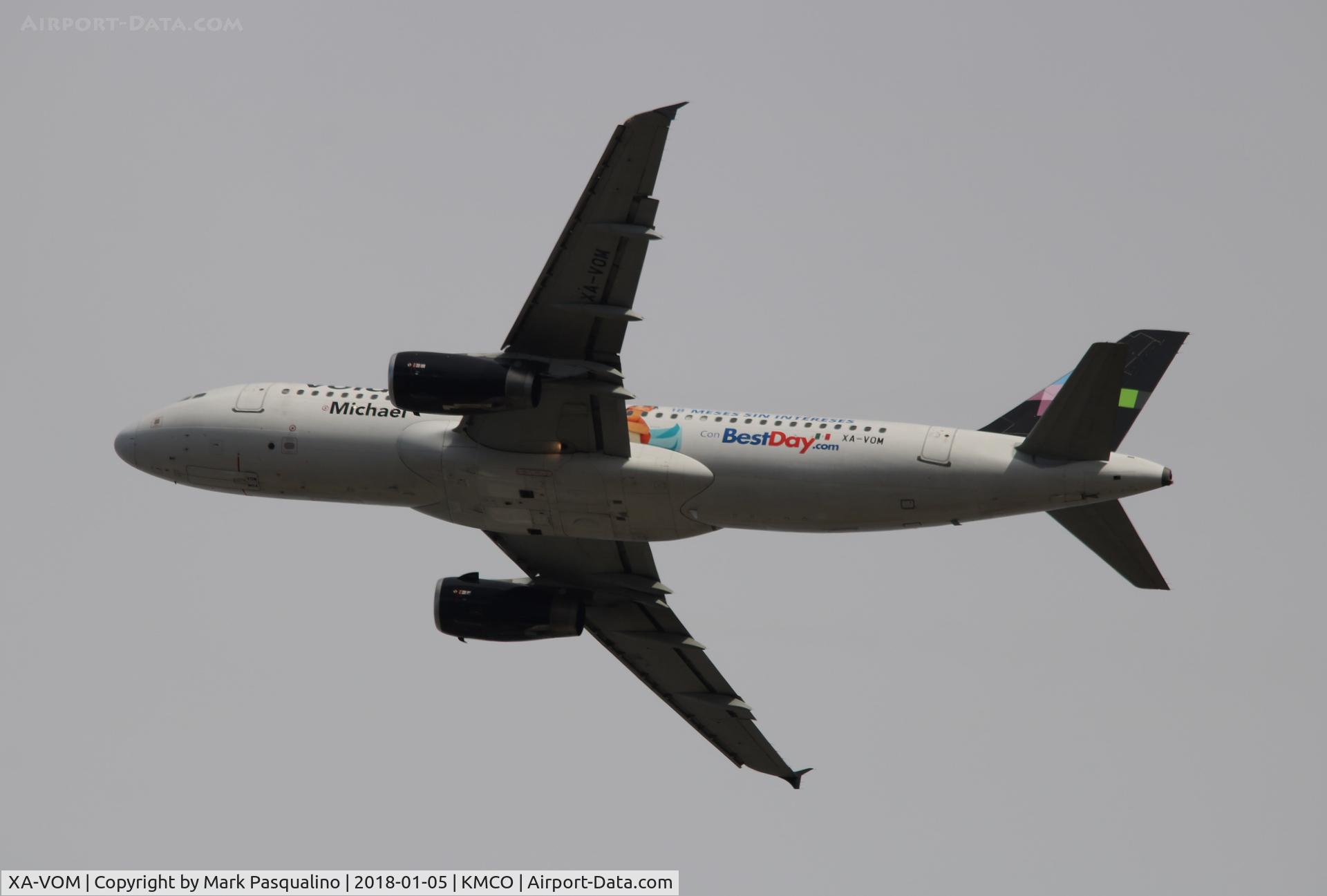 XA-VOM, 2008 Airbus A320-233 C/N 3624, Airbus A320