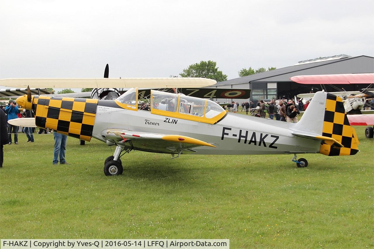 F-HAKZ, Zlin Z-526 Trener Master C/N 1322, Zlin Z-526 Trener Master, Static park, La Ferté-Alais (LFFQ) air show 2016