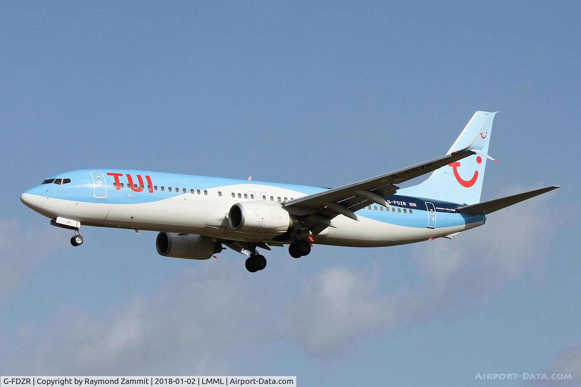 G-FDZR, 2009 Boeing 737-8K5 C/N 35145, B737-800 G-FDZR Tui Airlines