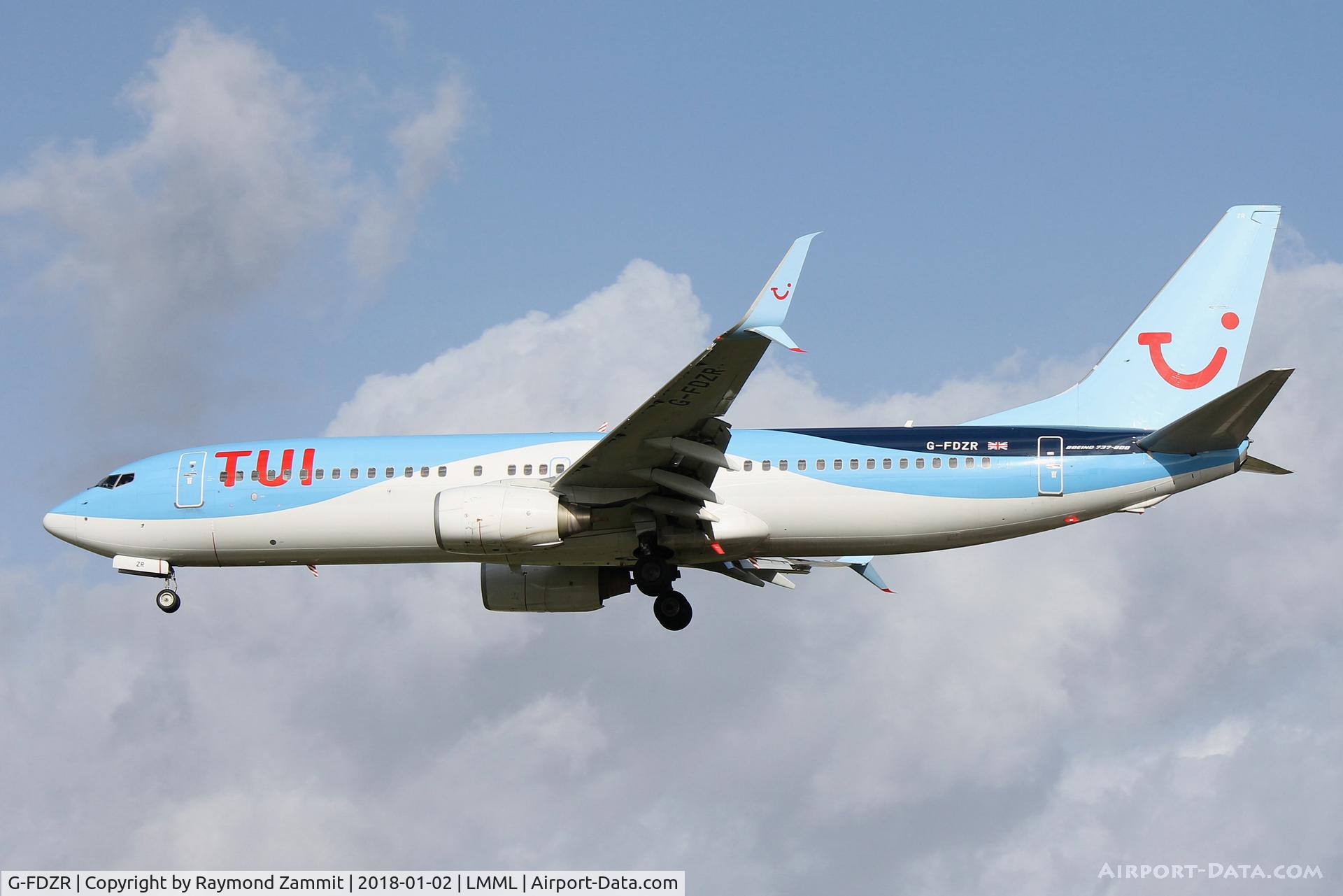 G-FDZR, 2009 Boeing 737-8K5 C/N 35145, B737-800 G-FDZR Tui Airlines