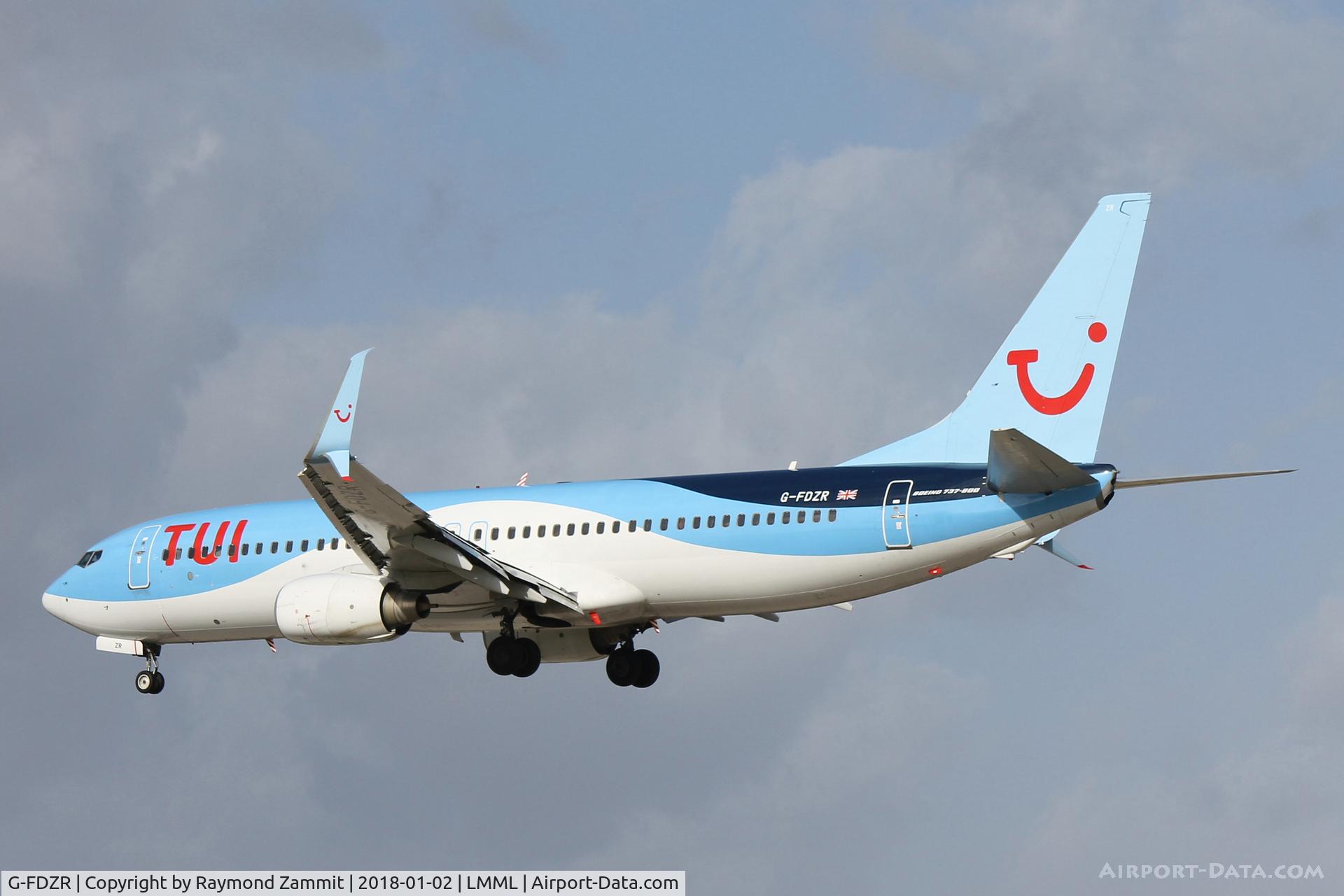 G-FDZR, 2009 Boeing 737-8K5 C/N 35145, B737-800 G-FDZR TUI Airlines
