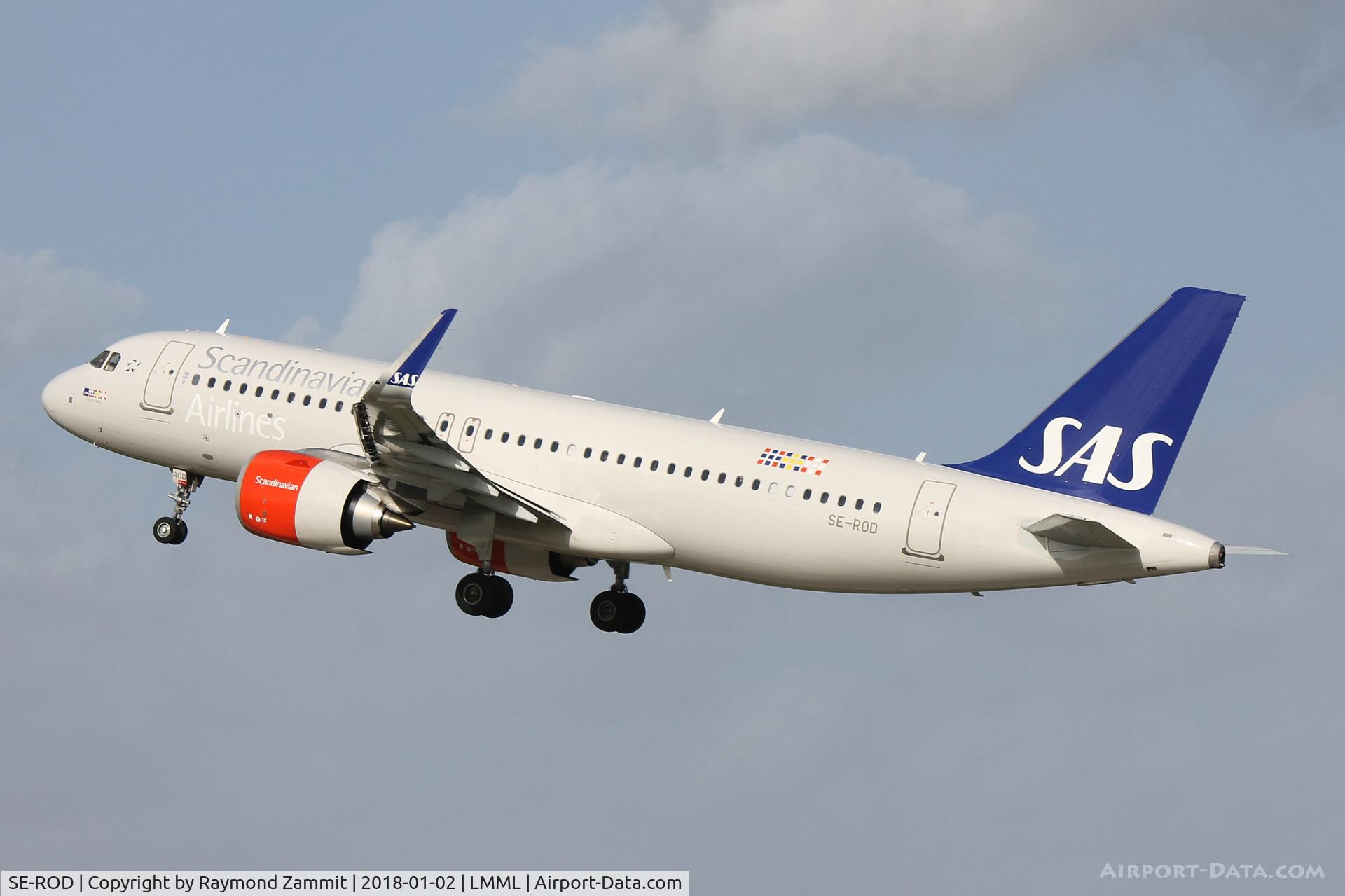 SE-ROD, 2017 Airbus A320-251N C/N 7755, A320 SE-ROD SAS
