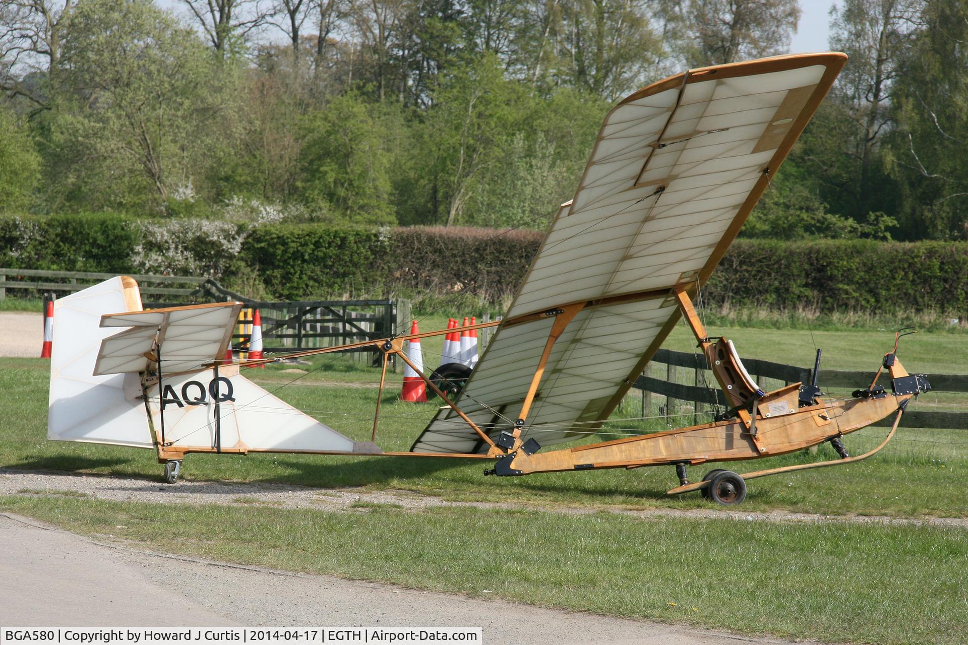 BGA580, 1936 Schneider S.G.38 C/N Not found BGA580, Wearing trigraph AQQ. Shuttleworth Trust