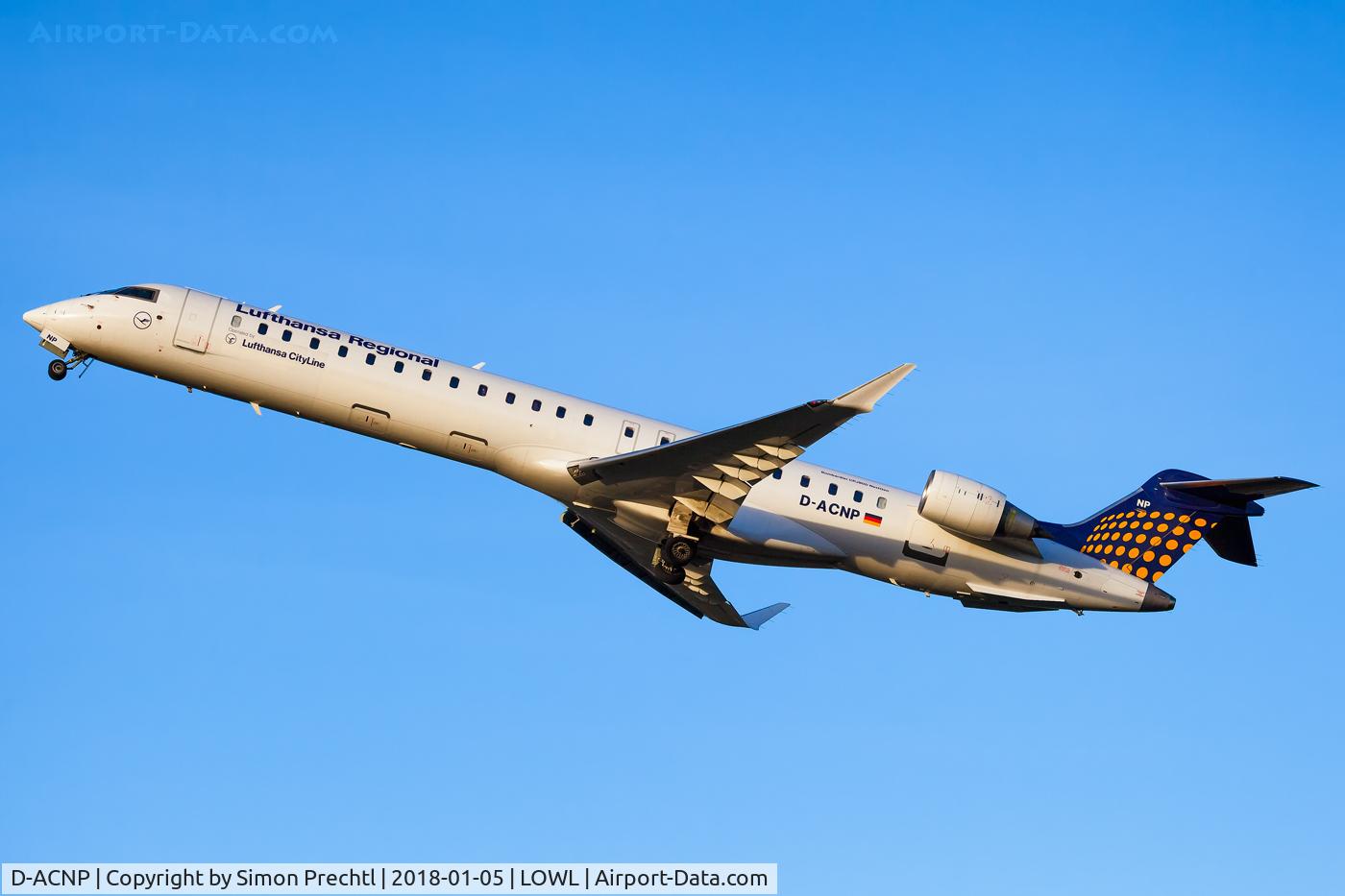 D-ACNP, 2010 Bombardier CRJ-900LR (CL-600-2D24) C/N 15259, D-ACNP @ Linz Airport