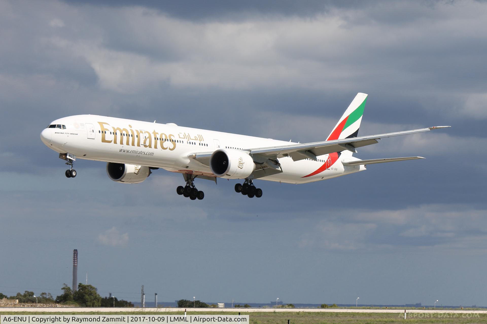 A6-ENU, 2014 Boeing 777-31H/ER C/N 41367, B777 A6-ENU Emirates Airlines