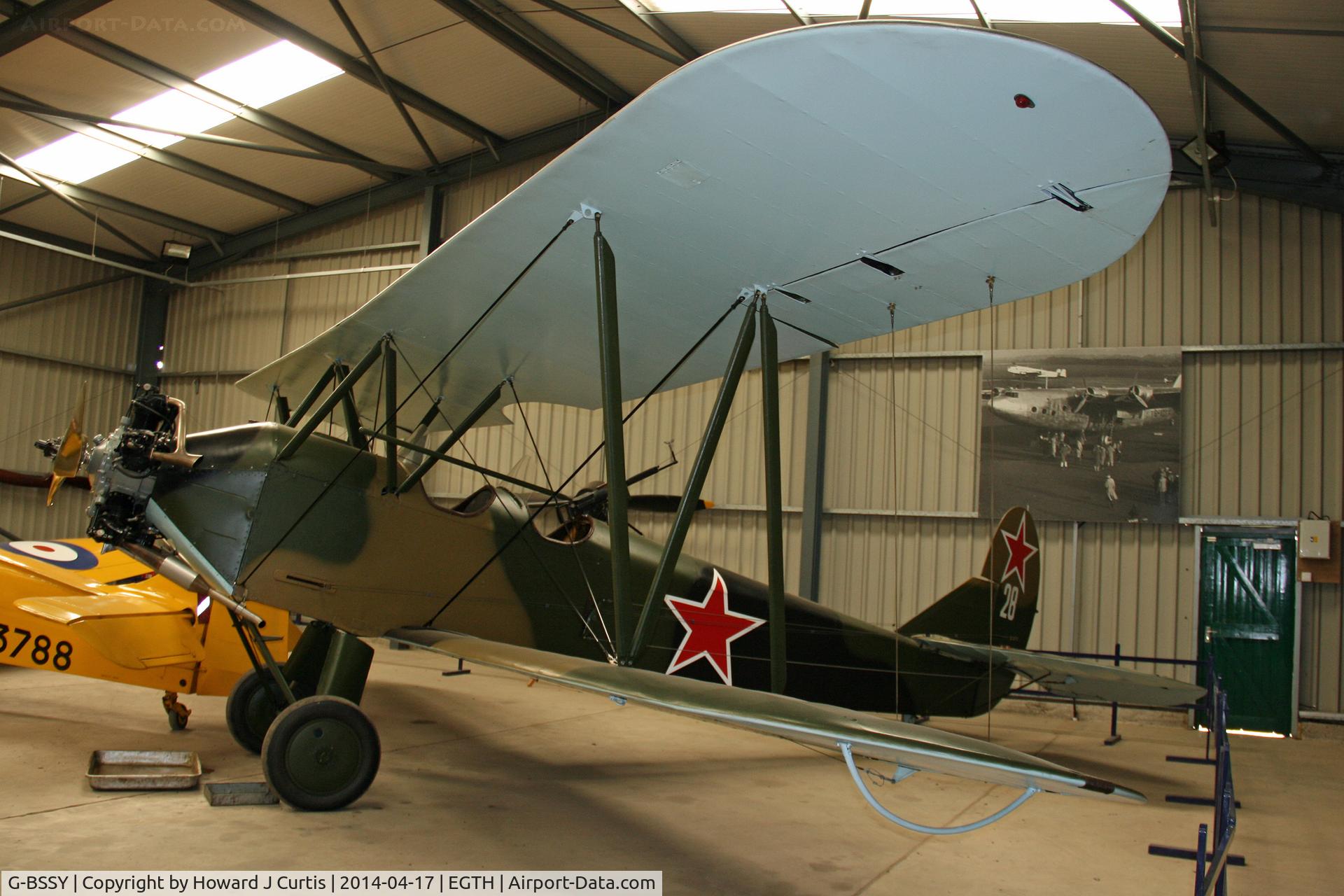 G-BSSY, 1944 Polikarpov Po-2 C/N 0094, Shuttleworth Trust