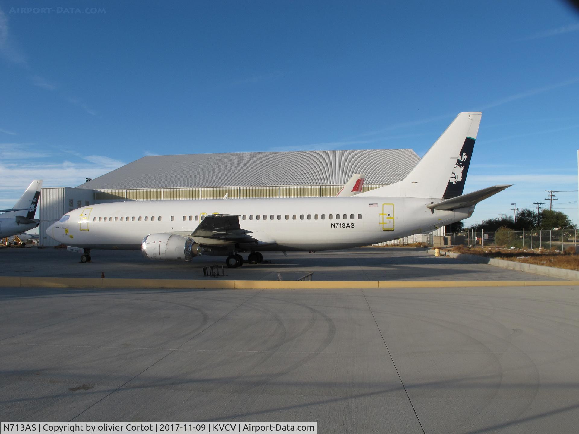 N713AS, 1999 Boeing 737-490 C/N 30161, Now in Victoville... forever ?