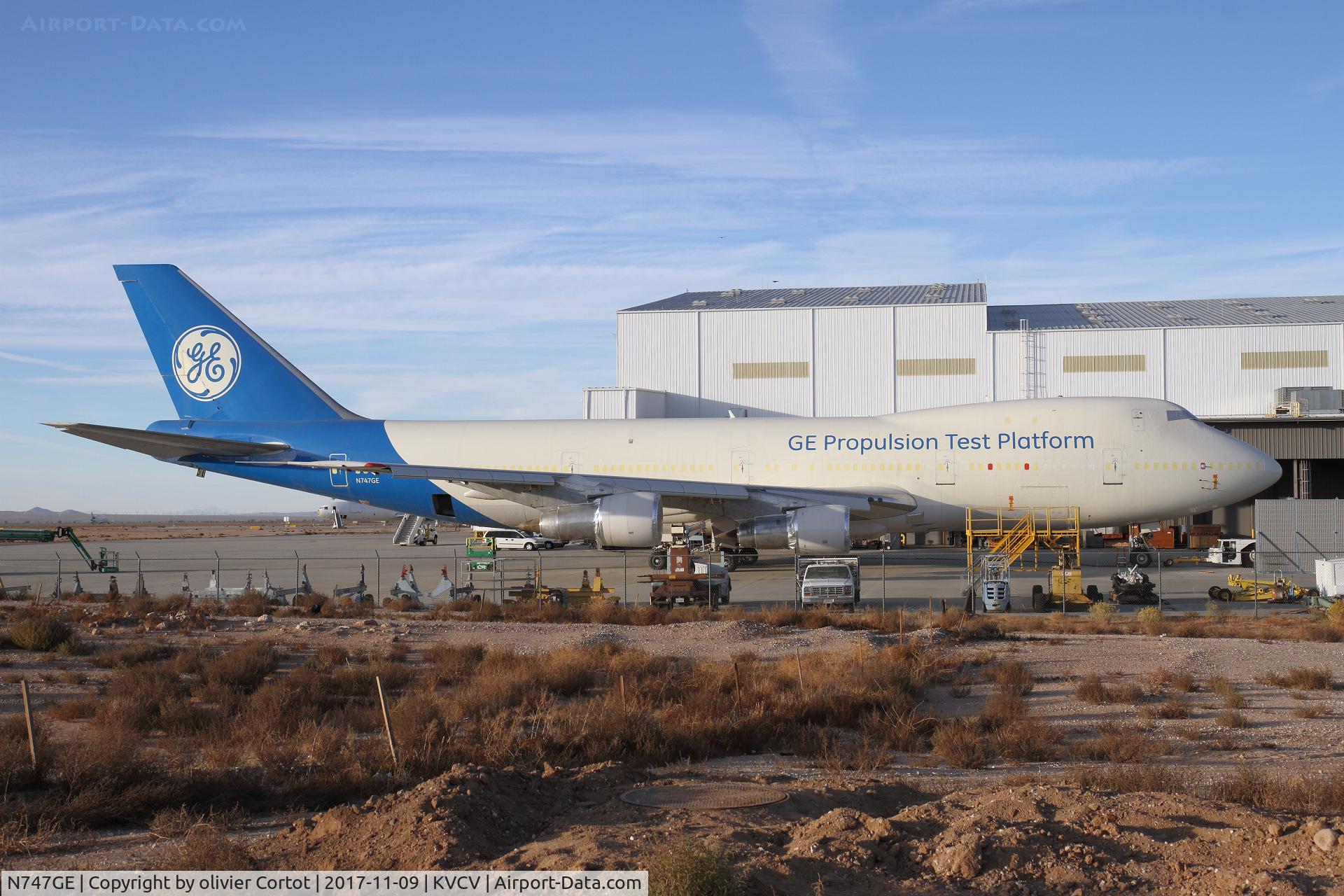 N747GE, 1970 Boeing 747-121 C/N 19651, retired in 2017