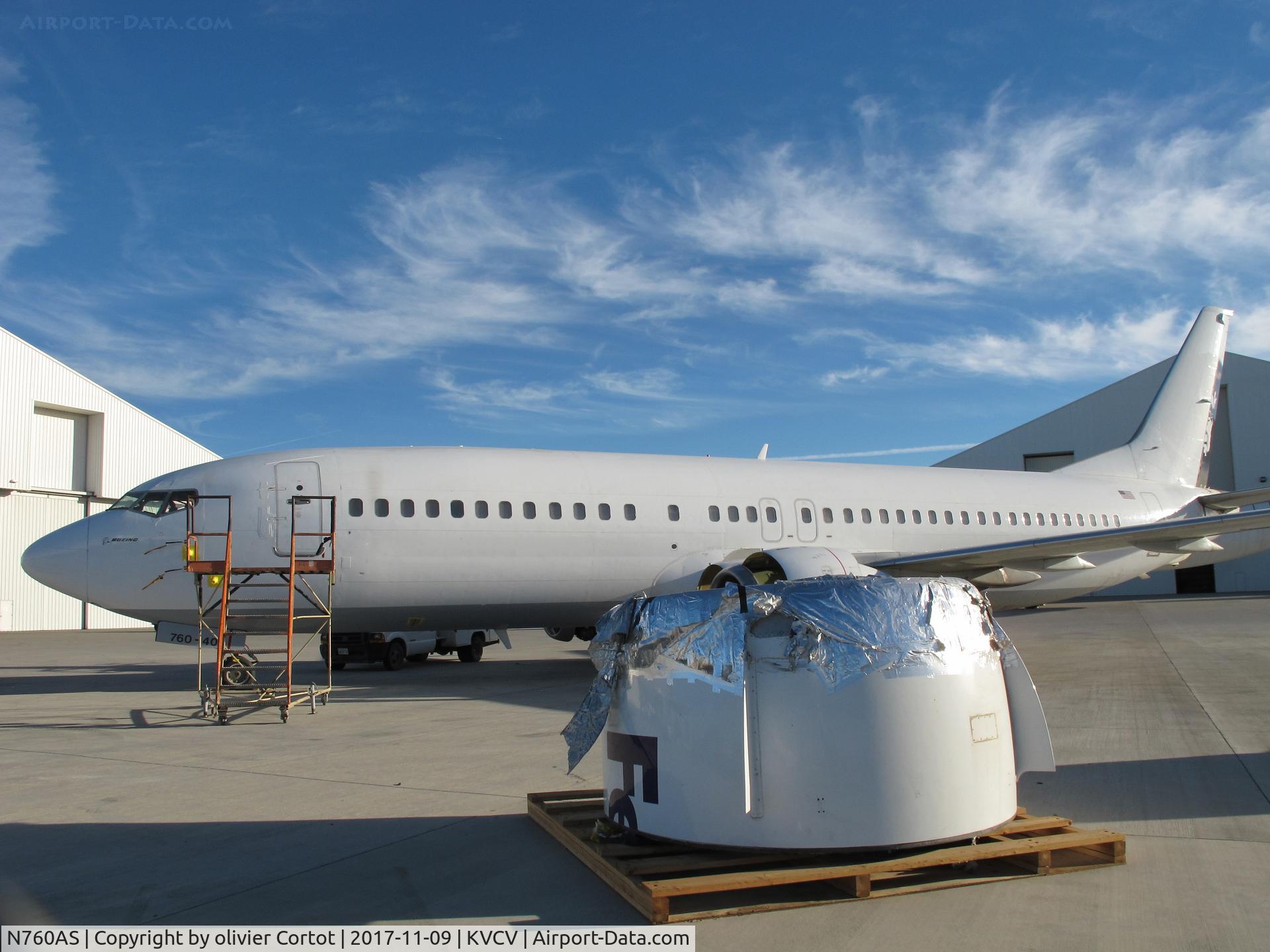 N760AS, 1992 Boeing 737-4Q8 C/N 25098, Last stop : Victorville ?