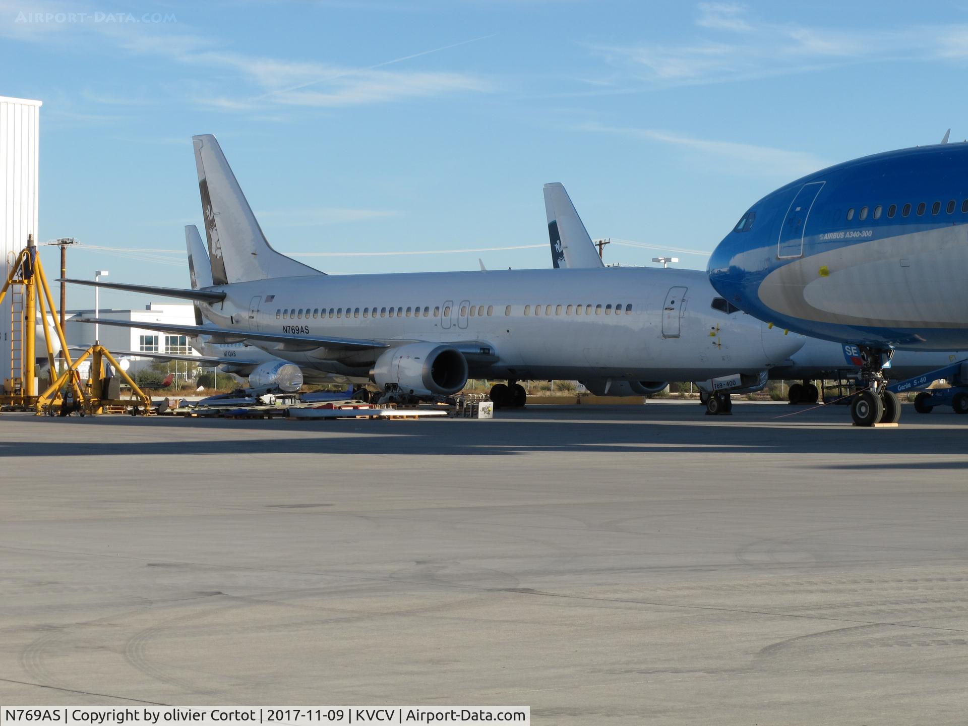 N769AS, 1993 Boeing 737-4Q8 C/N 25103, end of duty for Alaskan airline