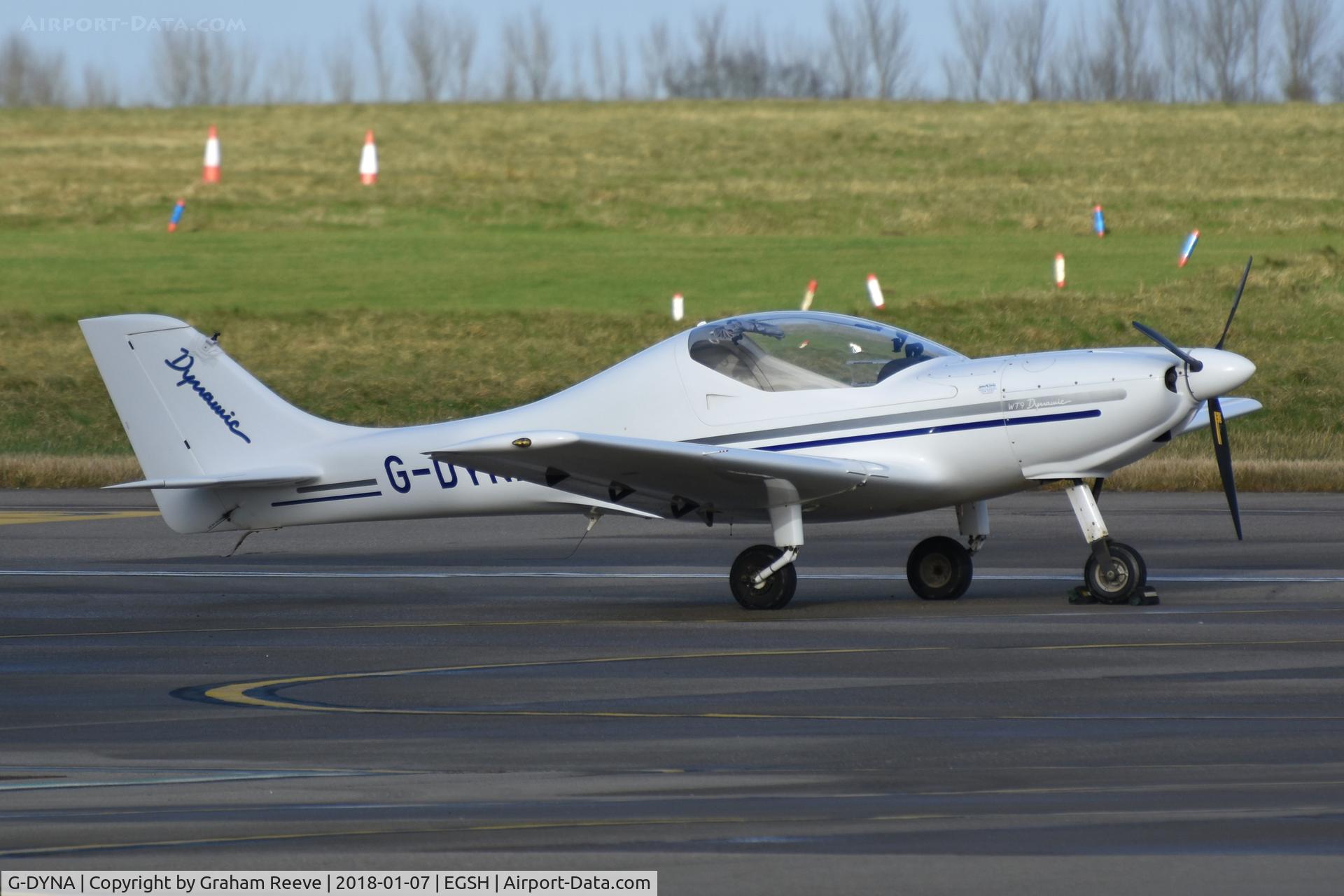 G-DYNA, 2006 Aerospool WT-9 Dynamic C/N DY135/2006, Parked at Norwich.