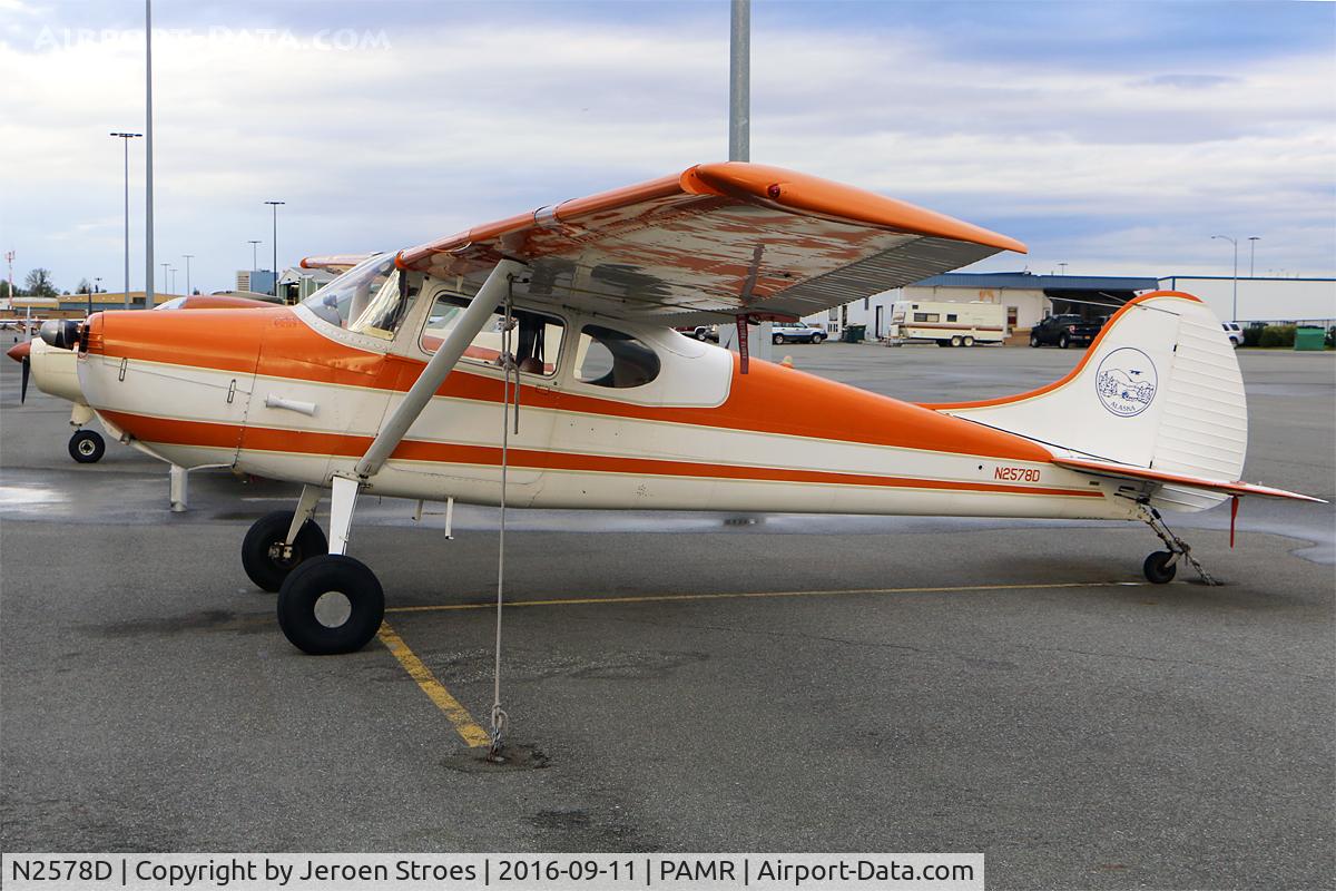 N2578D, 1952 Cessna 170B C/N 20730, PAMR