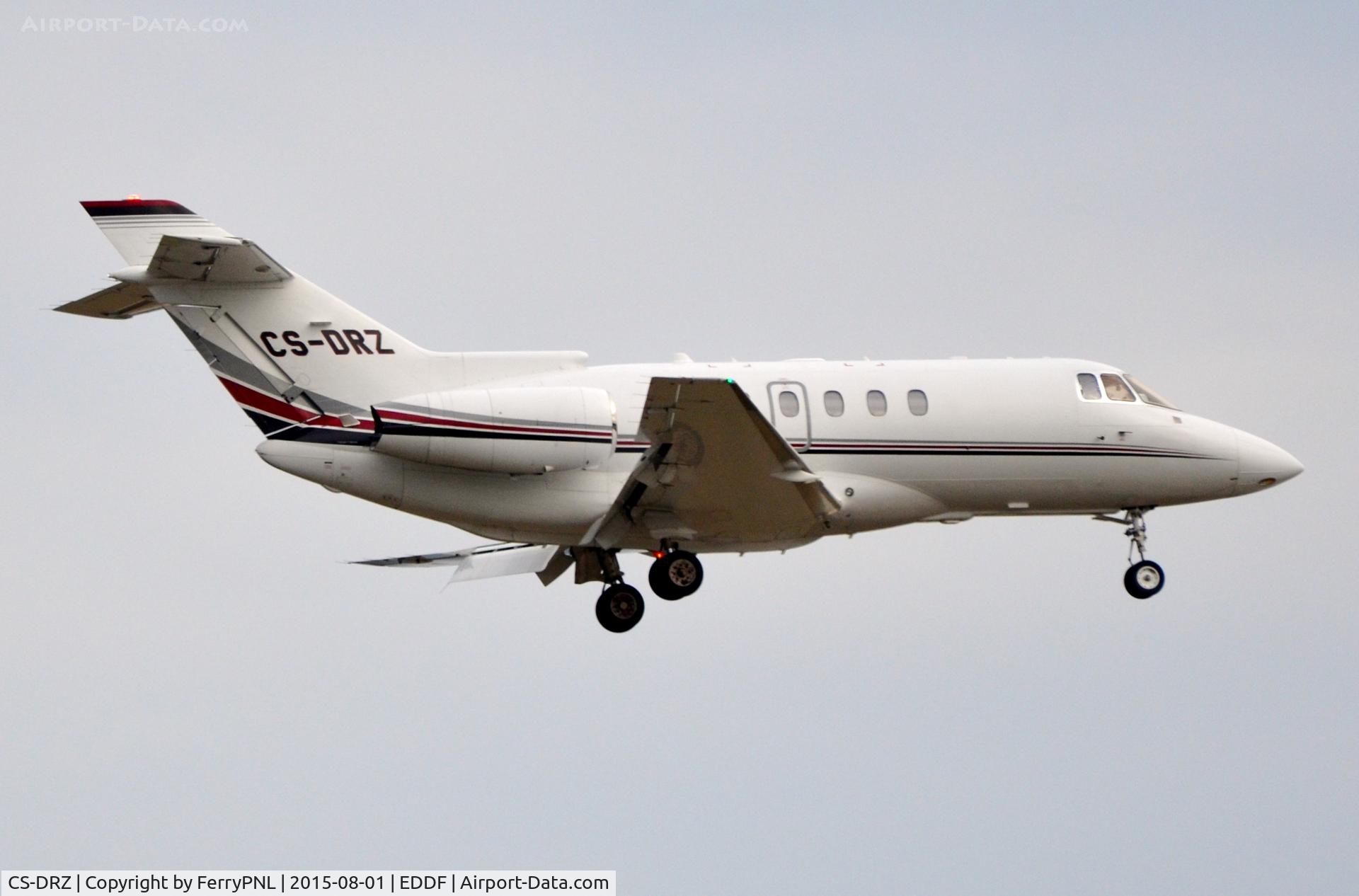 CS-DRZ, 2007 Hawker Beechcraft 800XPi C/N 258847, Landing of Netjets HS800