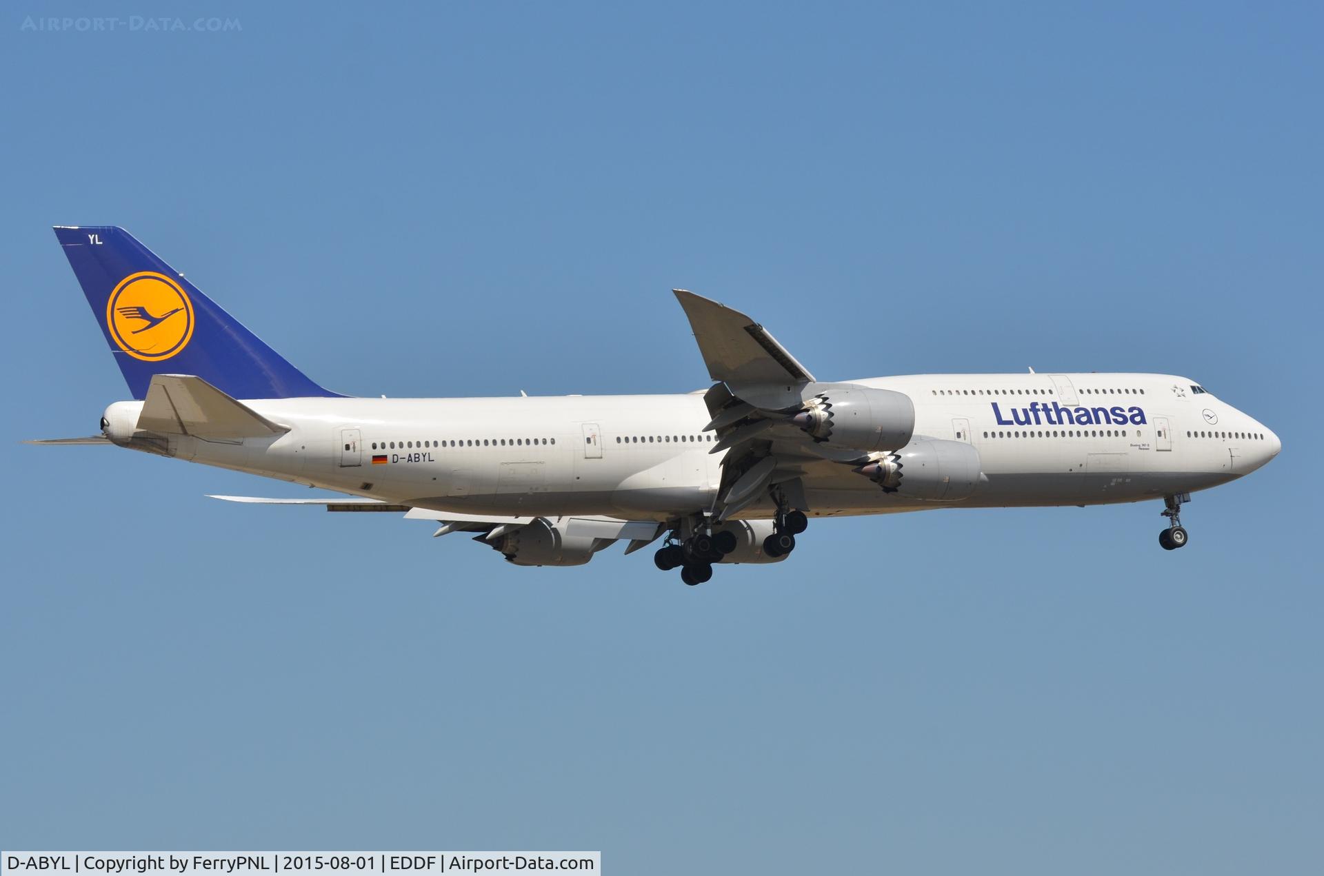 D-ABYL, 2014 Boeing 747-830 C/N 37836, LH B748