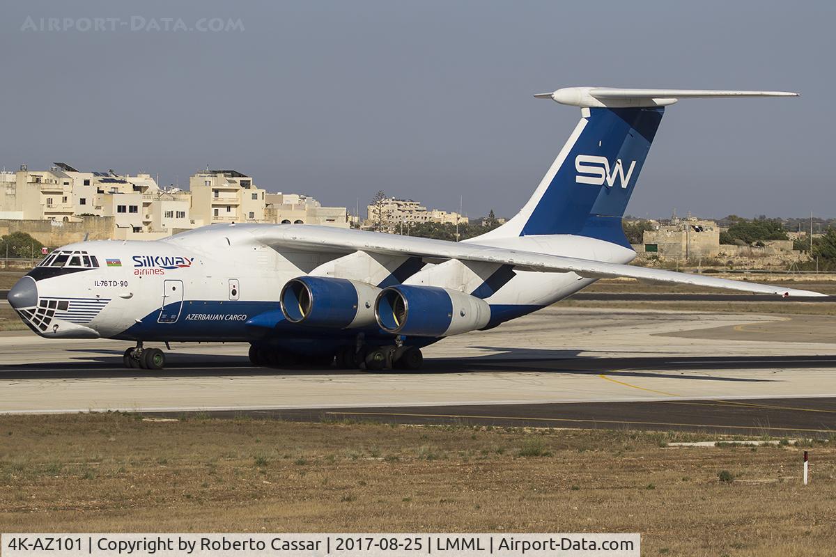 4K-AZ101, 1997 Ilyushin Il-76TD-90VD C/N 1063420716, Runway 31