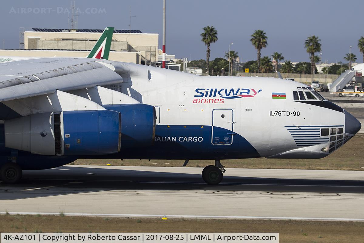 4K-AZ101, 1997 Ilyushin Il-76TD-90VD C/N 1063420716, Runway 13