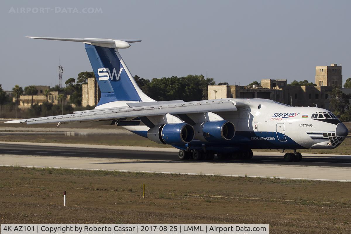 4K-AZ101, 1997 Ilyushin Il-76TD-90VD C/N 1063420716, Runway 13