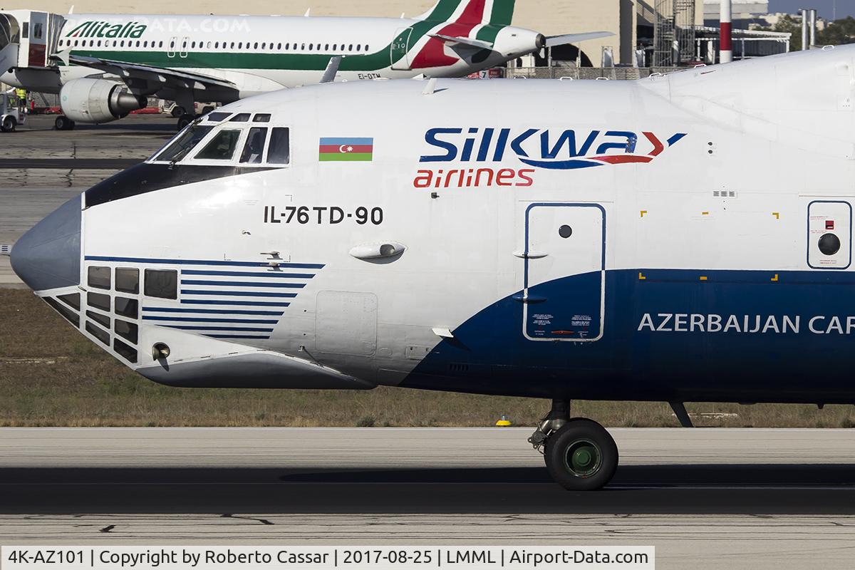 4K-AZ101, 1997 Ilyushin Il-76TD-90VD C/N 1063420716, Runway 31