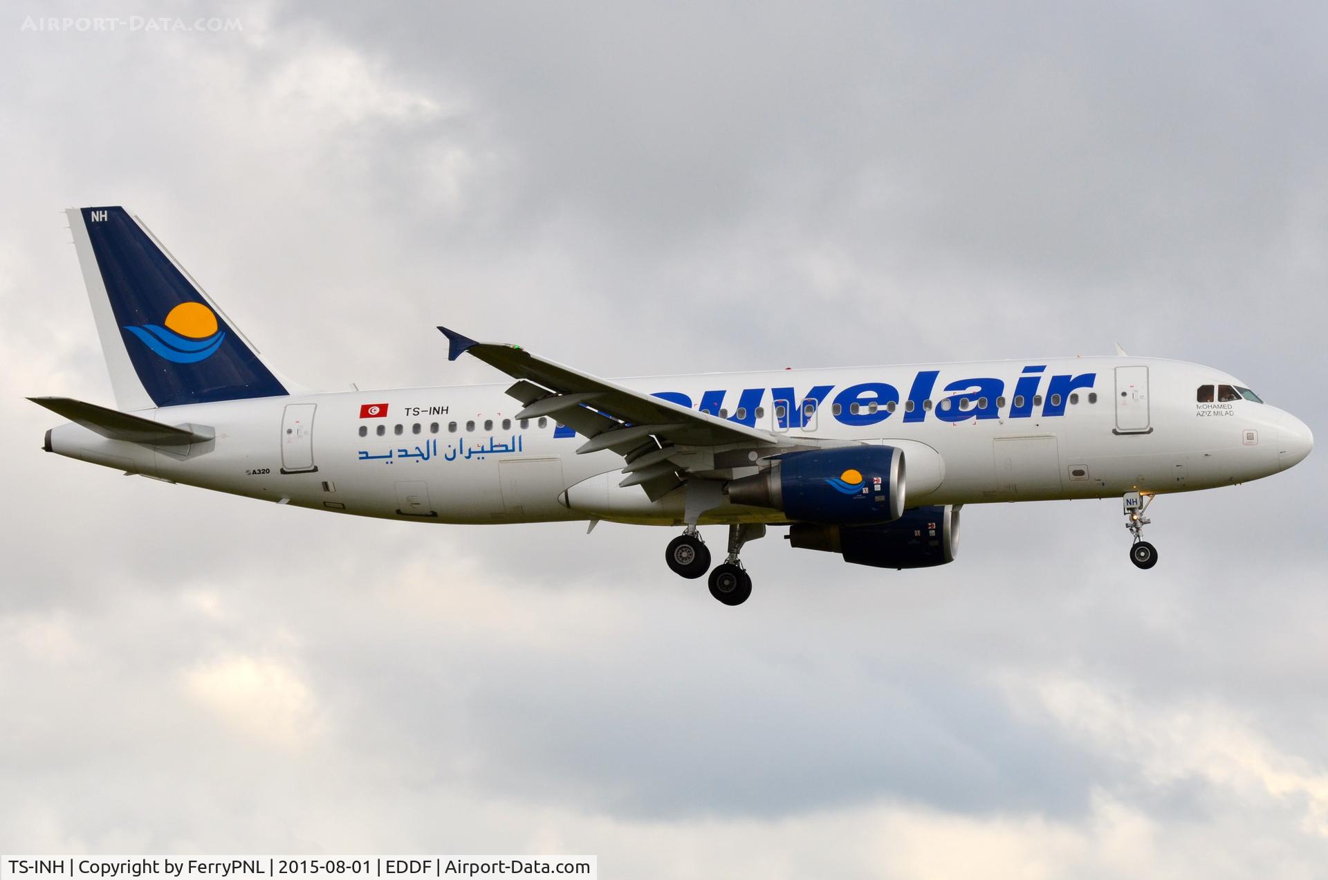 TS-INH, 1991 Airbus A320-211 C/N 157, Nouvelair A320