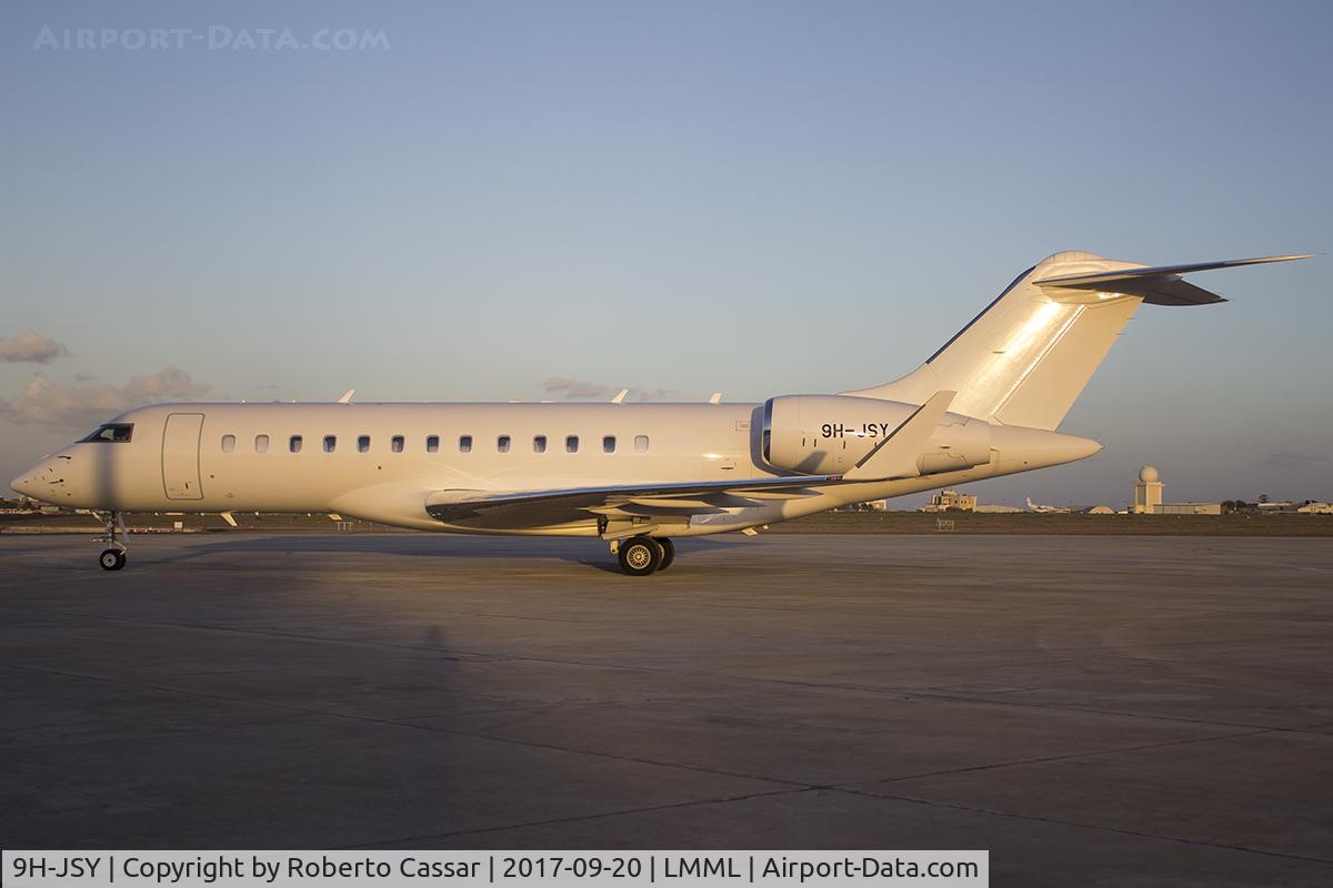 9H-JSY, 2010 Bombardier BD-700-1A10 Global Express C/N 9423, Park 4
