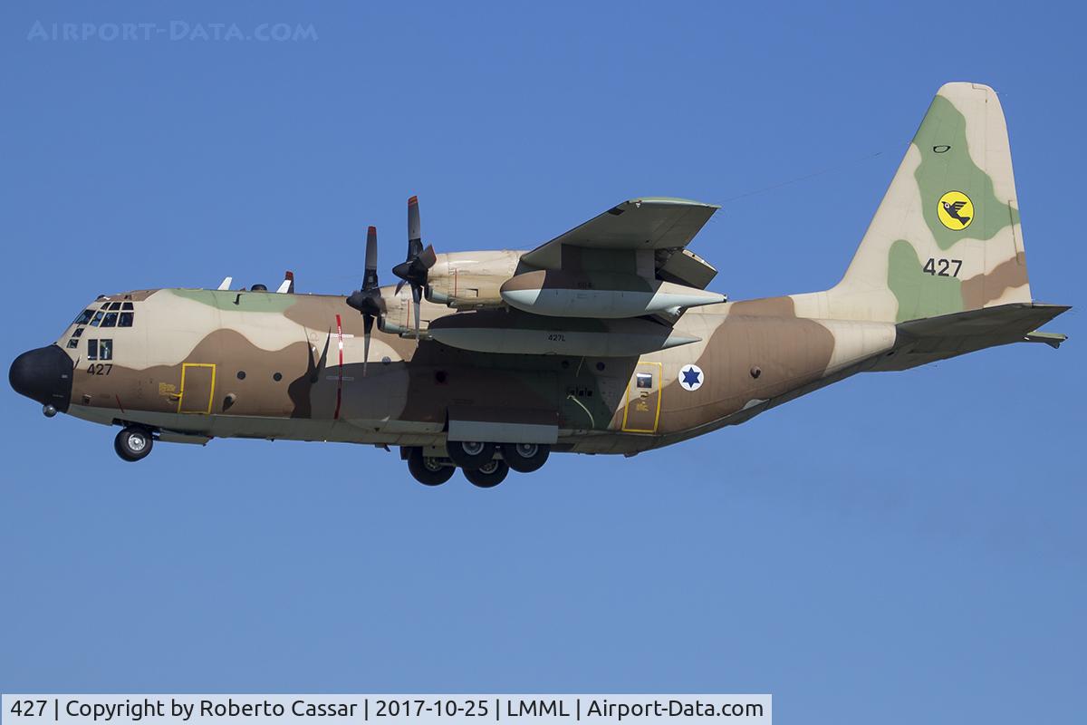 427, 1974 Lockheed C-130E Karnaf Hercules C/N 382-4662, Runway 31