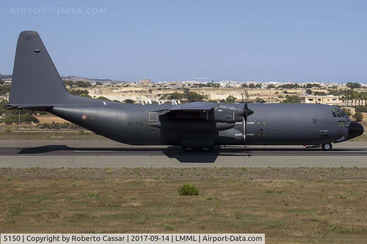 5150, 1988 Lockheed C-130H-30 Hercules C/N 382-5150, Runway 05